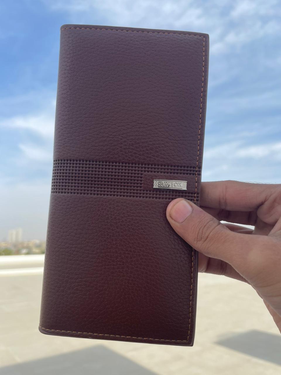 Premium Leather Long Wallet for Men