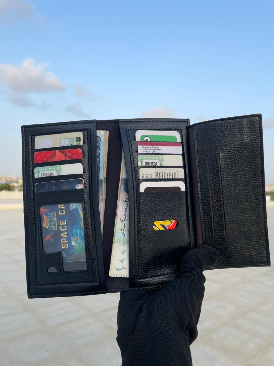 Premium Leather Long Wallet for Men